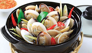 Nên hấp ngao trong bao lâu?