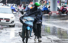 Ngày mai 2/8, Bắc Bộ tiếp diễn mưa lớn, có nơi trên 120mm