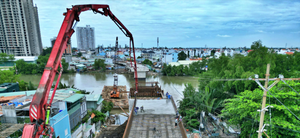 Cầu Rạch Đỉa lộ diện, giao thông cửa ngõ phía Nam TP.HCM sắp được 'giải cứu'