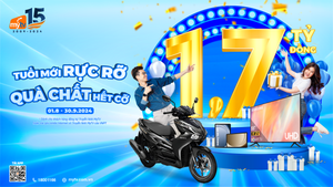 Tham gia chương trình 'Tuổi mới rực rỡ - Quà chất hết cỡ' cùng MyTV