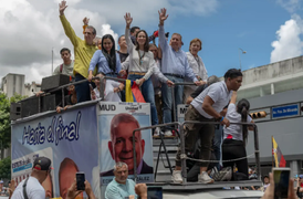 Mỹ công nhận đối thủ của Tổng thống Venezuela là người thắng cử