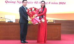 Ông Nguyễn Hoàng Giang làm Chủ tịch UBND tỉnh Quảng Ngãi