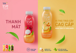 TH true TEA ra mắt 2 đồ uống mới: Vị trà trái cây cao cấp, hoàn toàn thiên nhiên