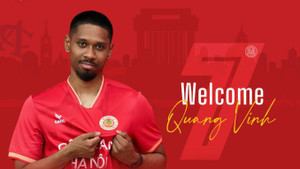 Jason Quang Vinh Pendant ra mắt CLB Công an Hà Nội