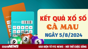 XSCM 5/8 - Kết quả xổ số Cà Mau hôm nay 5/8/2024 - XSCM thứ Hai