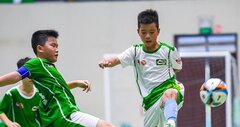 Xác định 2 đội bóng vào chung kết giải U11 toàn quốc