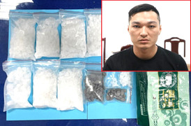 Bắt thanh niên vận chuyển ma túy từ Lào về Việt Nam