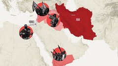 Bị bao vây giữa Trục kháng chiến, Israel đối diện 'cơn thịnh nộ' của Iran