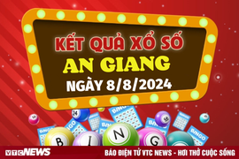XSAG 8/8 - Kết quả xổ số An Giang hôm nay 8/8/2024 - XSAG thứ Năm