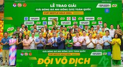 Xác định đội bóng vô địch giải U11 toàn quốc 2024
