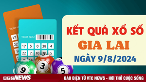 XSGL 9/8 - Kết quả xổ số Gia Lai hôm nay 9/8/2024 - XSGL thứ Sáu