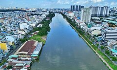 Cận cảnh tuyến đường ven kênh ở TP.HCM được đề xuất mở rộng làm dự án nghìn tỷ