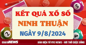 XSNT 9/8 - Kết quả xổ số Ninh Thuận hôm nay 9/8/2024 - XSNT thứ Sáu
