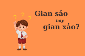 Thử thách Tiếng Việt: 'Gian sảo' hay 'gian xảo'?
