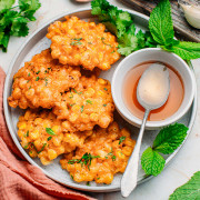 Hướng dẫn làm bánh ngô chiên không dầu mỡ