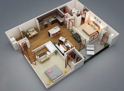 Thiết kế căn hộ nhỏ đẹp diện tích 30m2