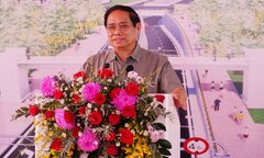 Thủ tướng cảm ơn người dân trong lễ thông xe hầm chui kết nối Nhà ga T3