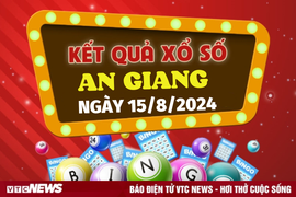 XSAG 15/8 - Kết quả xổ số An Giang hôm nay 15/8/2024 - XSAG thứ Năm