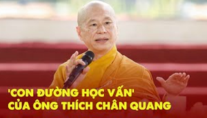 Không bằng cấp 3, ông Thích Chân Quang vẫn có 2 bằng cử nhân và học vị tiến sĩ 