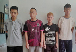 Bắt nhóm 'đạo chích' chuyên đột nhập trộm cắp tài sản tại chùa 