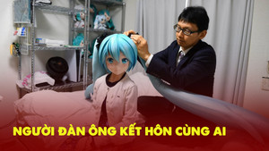 Cuộc hôn nhân của người đàn ông Nhật Bản với búp bê ảo