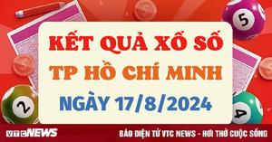 XSHCM 17/8 - Kết quả xổ số TP.HCM hôm nay 17/8/2024 - XSHCM thứ Bảy