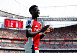 Kết quả Ngoại Hạng Anh: Saka xuất sắc, Arsenal thắng Wolves