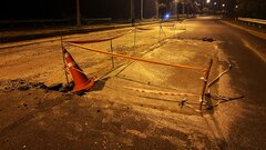 Đơn vị thi công 'bẫy' khách đi đường?