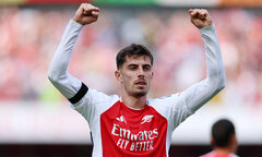 Trực tiếp bóng đá Arsenal 2-0 Wolves: Havertz, Saka ghi bàn