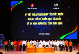 Bình Định đẩy mạnh ngành trí tuệ nhân tạo, bán dẫn và an ninh mạng