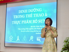 Quỹ Phát triển Tài năng Việt tài trợ khóa học dinh dưỡng cho các vận động viên