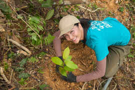 Hoa hậu H'Hen Niê trồng 8 ha rừng