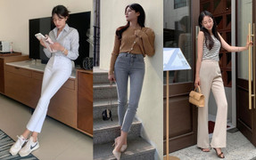 Cách phối quần và giày tạo hiệu ứng chân dài miên man