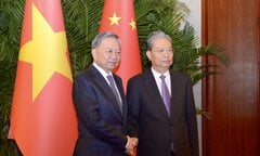 Tổng Bí thư, Chủ tịch nước Tô Lâm hội kiến Ủy viên trưởng Nhân đại Trung Quốc