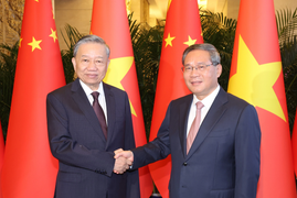 Tổng Bí thư, Chủ tịch nước Tô Lâm hội kiến Thủ tướng Trung Quốc Lý Cường