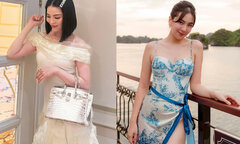 Sao Việt 21/8: Lệ Quyên khoe túi hiệu, MC Mai Ngọc gợi cảm sau ly hôn