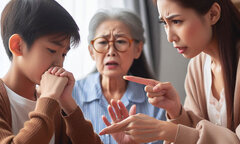 Con tôi rất láo vì biết ông bà nội ‘to’ hơn bố mẹ