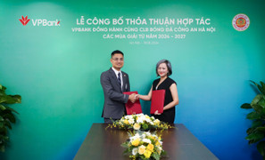VPBank đồng hành cùng CLB Bóng đá Công an Hà Nội phát triển tài năng bóng đá trẻ