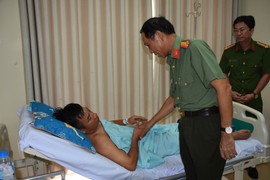 Bắt nghi phạm chém thiếu tá công an ở Bà Rịa - Vũng Tàu trọng thương