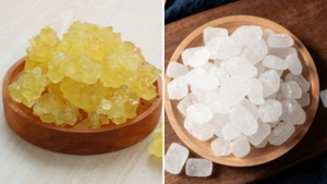 Mua đường phèn nên chọn loại màu vàng hay màu trắng?