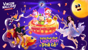 Vincom mở lễ hội Trung thu 'Moon Malliday - Tùng dinh dinh, linh đình phá cỗ'