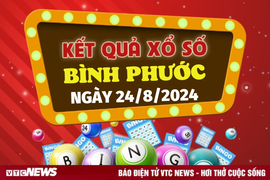 XSBP 24/8 - Kết quả xổ số Bình Phước hôm nay 24/8/2024 - XSBP thứ Bảy 