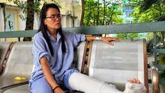 Sau khi bị đánh nhập viện, người tố tiêu cực tại bệnh viện K nói gì?