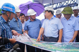 Cầu sông Hóa thông xe vào dịp Kỷ niệm 70 năm ngày Giải phóng Hải Phòng