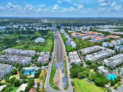 Cận cảnh đường nghìn tỷ giải cứu kẹt xe cửa ngõ TP.HCM đi các tỉnh miền Tây 