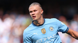 Haaland lập hat-trick, Man City thắng dễ Ipswich Town