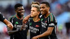 Kết quả Ngoại Hạng Anh: Arsenal đòi nợ Aston Villa trên sân khách