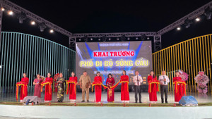 Bắc Kạn: Người dân háo hức tham gia Lễ khai trương Phố đi bộ sông Cầu