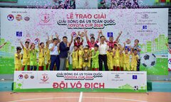 Xác định đội vô địch giải U9 toàn quốc 2024