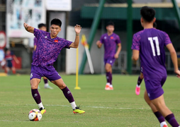 U20 Việt Nam thắng trận đấu tập đầu tiên tại Nhật Bản